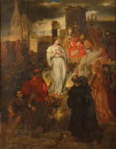 The Death of Joan of Arc Print