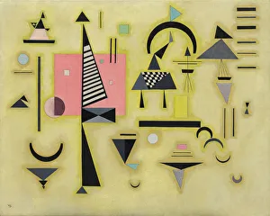 Prints of Decisive Rose, 1932. Found in the collection of © Solomon R. Guggenheim Foundation, New York Wassily Kandinsky Prints: Decisive Rose Print, 1932