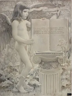 Dedication (Odes and Sonnets) Print, 1887 by Will H. Low