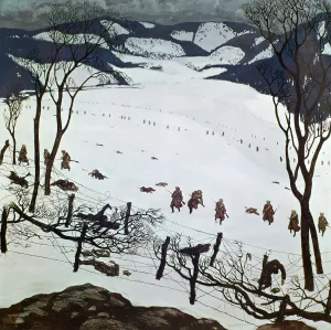 Defensive position of the Vienna Infantry Regiment, 1915 Defensive position of the Vienna Infantry Regiment, 1915