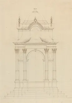 Design for a Baldaquin Print