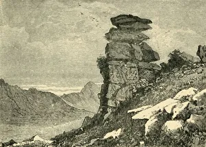 British Geographical Feature Prints: The Devils Cheese-Ring, 1898. Creator: Unknown