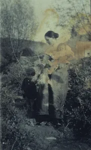 Child Development Images Prints: The difficult step, c1900. Creator: Frances S. Allen