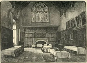 Heritage Images Print: The Dining-Hall, 1898