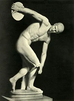 Prints of The Discobolus of Myron, 1908. Le Discobole De Myron Discus Prints: The Discobolus of Myron, 1908 Print