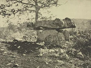 Dolmen Print, Cap del Puetch, Ariege, France c. 1865-1869