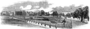 The Dunkin Bustee, Chowringhee, Calcutta, India, 1860 The Dunkin Bustee, Chowringhee, Calcutta, India, 1860