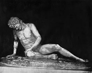 The Dying Gaul, Capitol, Rome, 1893.Artist: John L Stoddard The Dying Gaul, Capitol, Rome, 1893.Artist: John L Stoddard