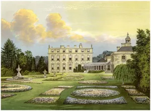 Dytchley House, Oxfordshire, home of Viscount Dillon, c1880 Dytchley House, Oxfordshire, home of Viscount Dillon, c1880