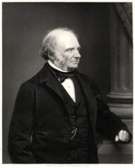 Earl Russell, 19th century. Artist: William Holl Earl Russell, 19th century. Artist: William Holl