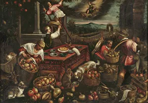 Allegorical Figure Painting Prints: Earth. Creator: Unknown