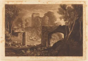 East Gate, Winchelsea, published 1819. Creator: JMW Turner East Gate, Winchelsea, published 1819. Creator: JMW Turner