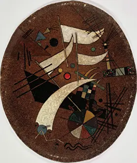Colorful Easter Egg Decoration Prints: Easter Egg, 1926. Creator: Kandinsky, Wassily Vasilyevich (1866-1944)