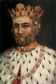 Edward II Print, Engraved Portrait (c1911)
