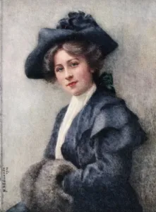 Eileen, Daughter of Henry Marshall, 1913.Artist: N H Edmunds Eileen, Daughter of Henry Marshall, 1913.Artist: N H Edmunds