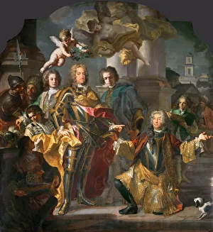 Emperor Charles VI and Count Althann (Althann Giving to Charles the Inventory of the Paintings in th) Emperor Charles VI and Count Althann (Althann Giving to Charles the Inventory of the Paintings in th)