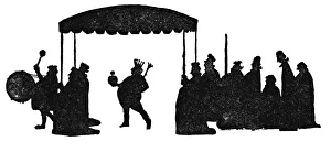 So Now The Emperor Walked Under His High Canopy, c1930. Artist: W Heath Robinson So Now The Emperor Walked Under His High Canopy, c1930. Artist: W Heath Robinson