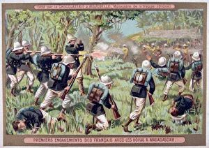 An Engagement against the Hovas of Madagascar, 1883-1896 An Engagement against the Hovas of Madagascar, 1883-1896