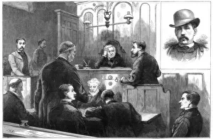 Examination of John Daly, alias Denman, at the Birkenhead police court, 1884 Examination of John Daly, alias Denman, at the Birkenhead police court, 1884