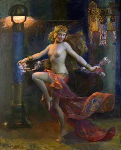 French Genre Art Prints: An exotic dancer, 1926