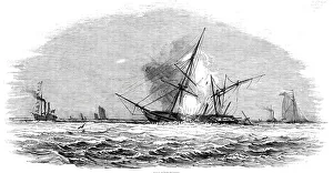 Print of The Explosion, 1844