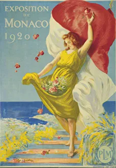 Graphic Design Classics Prints: Exposition de Monaco, 1920
