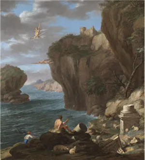 Baroque Art France Prints: The Fall of Icarus