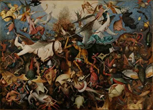 The Netherlands Collection: The Fall of the Rebel Angels, 1562. Artist: Bruegel (Brueghel), Pieter, the Elder (ca 1525-1569)