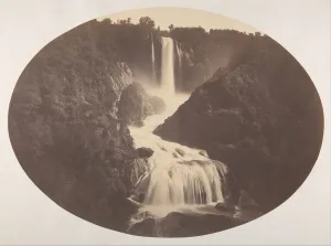 Falls of Terni Print, ca. 1860