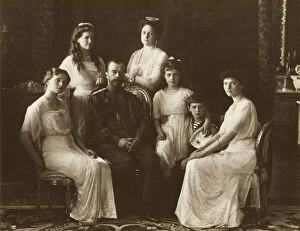 Alix Of Hesse Collection: The Family of Tsar Nicholas II of Russia, 1914