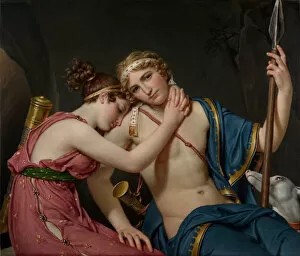 Images Dated 26th April 2019: The Farewell of Telemachus and Eucharis, 1818. Artist: David, Jacques Louis (1748-1825)