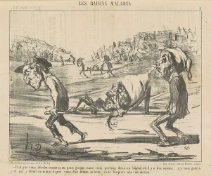 Honore Daumier Lithographs Prints: Faut pas vous désoler comme ca... 19th century. Creator: Honore Daumier