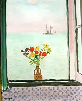 Fenetre a la Goulette, 1926. Artist: Albert Marquet Fenetre a la Goulette, 1926. Artist: Albert Marquet