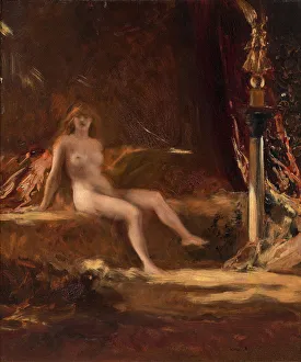 Literature Inspired Paintings Prints: Feodora