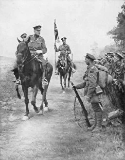 Images Dated 16th August 2006: Field Marshal Douglas Haig reviewing Canadian troops, Drocourt-Queant, 31 August 1918, (1926)