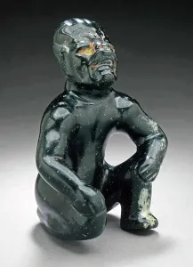 Ancient Figure Undergoing Transformation Print, 900-300 B.C