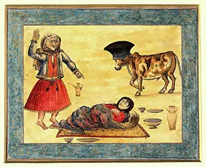 Three Figures Print