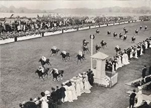 A W Penrose Collection: The Finish for the Royal Hunt Cup, c1903