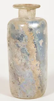 2nd Century Flask Print, Ancient Roman Artifact