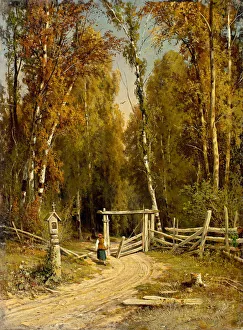 Fine Art Oil Canvas Prints: At the Forest Edge, 1871