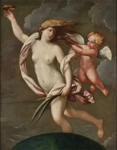 Baroque Era Oil Painting Prints: Fortuna. Creator: Unknown