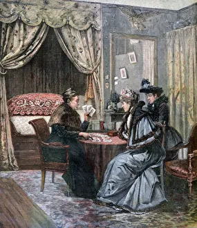 Tarot Card Reader Prints: The Fortune Teller, 1892