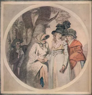 Female Figures In Nature Prints: The Fortune Teller, 1911