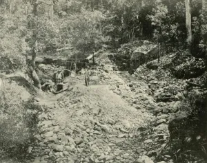 Federated Australia History Prints: Fossickers at Work, 1901. Creator: Unknown