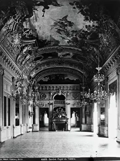Theatres Prints: Foyer du Grand Theatre Print