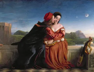Francesca da Rimini, 1837. Creator: Dyce, William (1806-1864) Francesca da Rimini, 1837. Creator: Dyce, William (1806-1864)