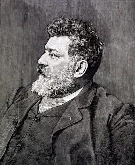 Francisco Domingo Marques (1842-1920), Spanish Painter, engraving of the Ilustracion Francisco Domingo Marques (1842-1920), Spanish Painter, engraving of the Ilustracion