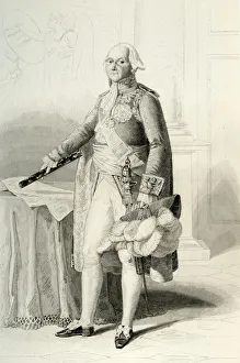 Francois Christophe de Kellermann Print, 1839