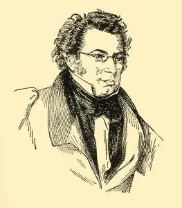 World History Figures Prints: Franz Schubert, (1933). Creator: Unknown