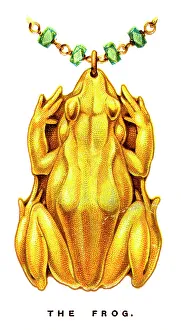 Print of The Frog, 1923 Cigarette Card